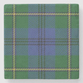 Old Scots Tavern Clan Johnstone Johnston Tartan Stenen Onderzetter (Voorkant)