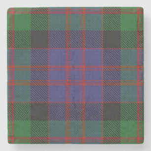 Old Scots Tavern Clan MacDonald Donald Tartan Stenen Onderzetter