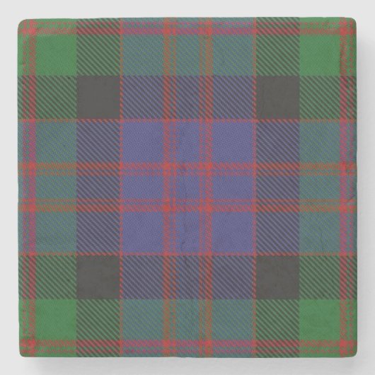 Old Scots Tavern Clan MacDonald Donald Tartan Stenen Onderzetter (Voorkant)
