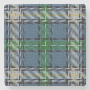 Old Scots Tavern Clan MacDowall McDowell Tartan Stenen Onderzetter