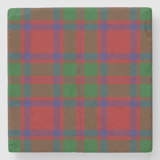 Old Scots Tavern Clan MacKintosh Tartan Stenen Onderzetter (Voorkant)
