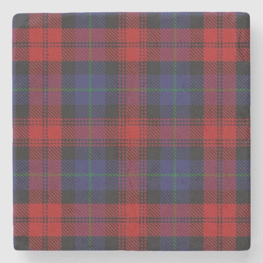 Old Scots Tavern Clan MacLachlan Tartan Stenen Onderzetter (Voorkant)