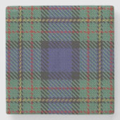 Old Scots Tavern Clan MacLaren Tartan Stenen Onderzetter (Voorkant)