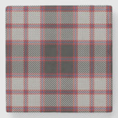 Old Scots Tavern Clan MacPherson Tartan Stenen Onderzetter (Voorkant)