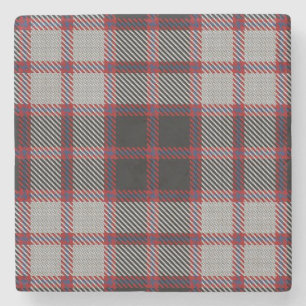 Old Scots Tavern Clan MacPherson Tartan Stenen Onderzetter