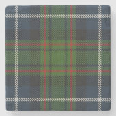 Old Scots Tavern Clan MacRae Hunting Tartan Stenen Onderzetter (Voorkant)