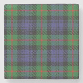 Old Scots Tavern Clan Murray Tartan Stenen Onderzetter (Voorkant)