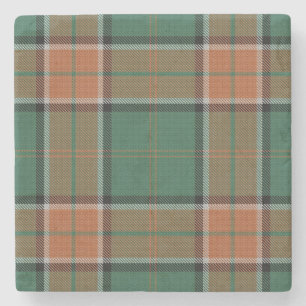 Old Scots Tavern Clan Pollock Tartan Stenen Onderzetter