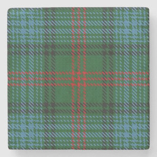 Old Scots Tavern Clan Ross Hunting Tartan Stenen Onderzetter
