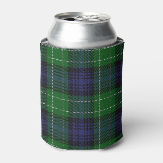 Old Scotsman Clan Abercrombie Tartan Blikjeskoeler (Blikje Voorkant)