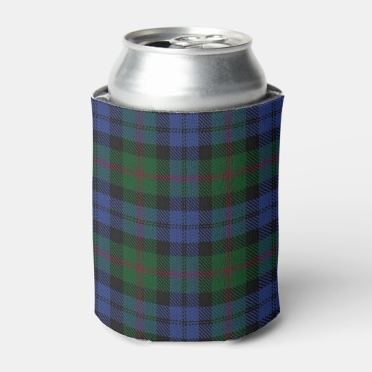 Old Scotsman Clan Baird Tartan Blikjeskoeler (Blikje Voorkant)