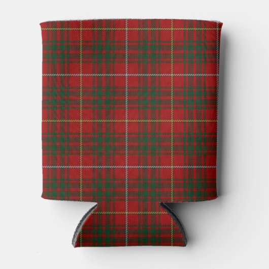 Old Scotsman Clan Bruce Tartan Blikjeskoeler (Voorkant)