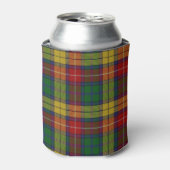 Old Scotsman Clan Buchanan Tartan Blikjeskoeler (Blikje Voorkant)