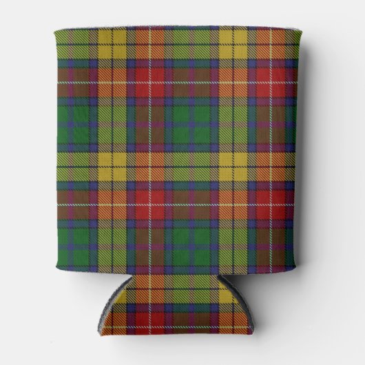Old Scotsman Clan Buchanan Tartan Blikjeskoeler (Voorkant)