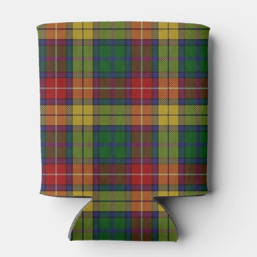 Old Scotsman Clan Buchanan Tartan Blikjeskoeler (Achterkant)