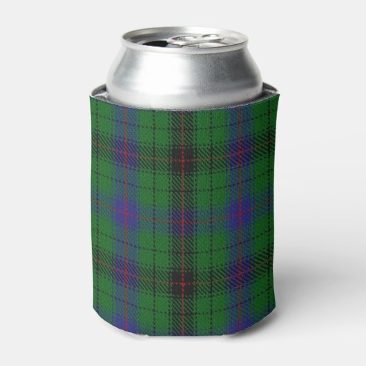 Old Scotsman Clan Davidson Tartan Blikjeskoeler (Blikje Voorkant)