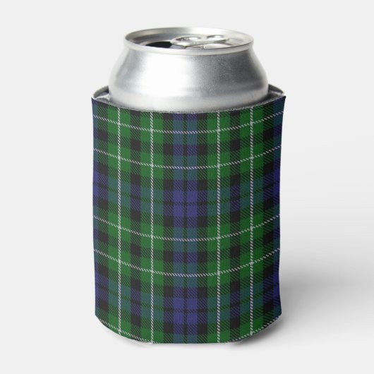 Old Scotsman Clan Graham Tartan Blikjeskoeler (Blikje Voorkant)