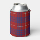 Old Scotsman Clan Hamilton Tartan Blikjeskoeler (Blikje Voorkant)