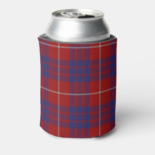 Old Scotsman Clan Hamilton Tartan Blikjeskoeler (Blikje Achterkant)