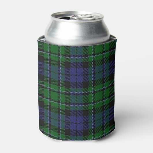 Old Scotsman Clan MacCallum Tartan Blikjeskoeler (Blikje Voorkant)