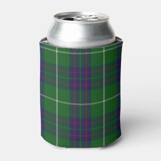 Old Scotsman Clan MacIntyre Tartan Blikjeskoeler (Blikje Voorkant)