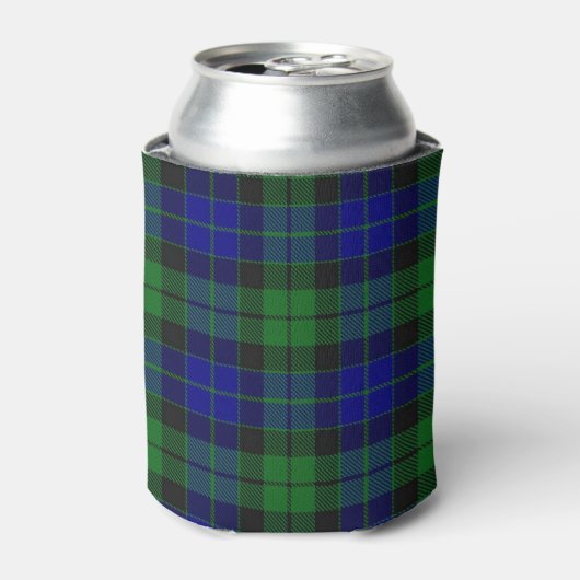 Old Scotsman Clan MacKay Tartan Blikjeskoeler (Blikje Voorkant)