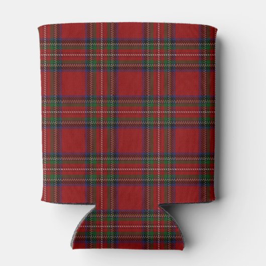Old Scotsman Clan Stewart Tartan Blikjeskoeler (Achterkant)