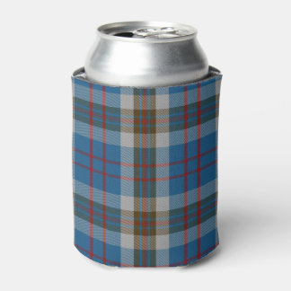 Old Scotsman Clan Thompson Blue Gray Tartan Blikjeskoeler