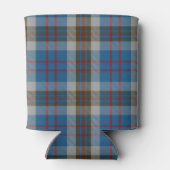 Old Scotsman Clan Thompson Blue Gray Tartan Blikjeskoeler (Achterkant)