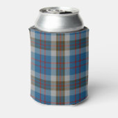 Old Scotsman Clan Thompson Blue Gray Tartan Blikjeskoeler (Blikje Achterkant)
