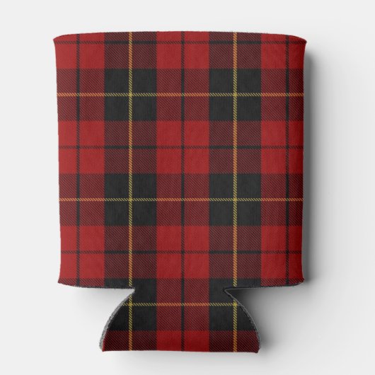Old Scotsman Clan Wallace Tartan Blikjeskoeler (Achterkant)