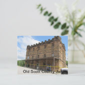 Old Scott County Jail in Huntsville, TN Briefkaart (Staand voorkant)