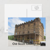 Old Scott County Jail in Huntsville, TN Briefkaart (Voorkant / Achterkant)