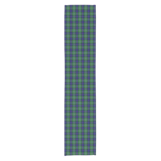Old Scottish Clan Douglas Tartan Pset Korte Tafelloper (Voorkant)