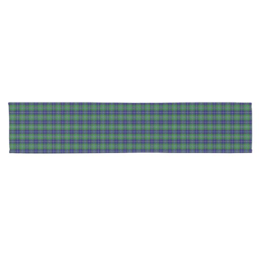 Old Scottish Clan Douglas Tartan Pset Korte Tafelloper (Horizontaal)