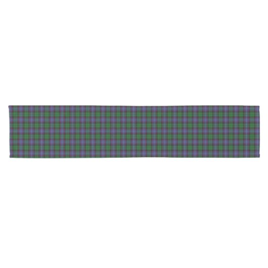 Old Scottish Clan Galbraith Tartan Pset Korte Tafelloper (Horizontaal)
