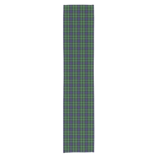 Old Scottish Clan Graham Tartan Pset Korte Tafelloper (Voorkant)