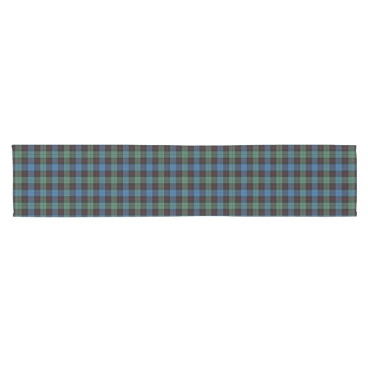 Old Scottish Clan Guthrie Tartan Pset Korte Tafelloper (Horizontaal)