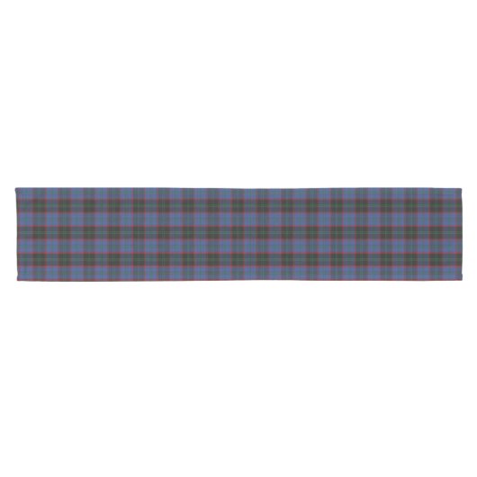 Old Scottish Clan Home Tartan Korte Tafelloper (Horizontaal)