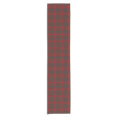 Old Scottish Clan MacDougall Tartan Pset Korte Tafelloper (Voorkant)