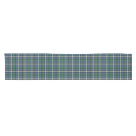 Old Scottish Clan MacDowall McDowell Tartan Pset Korte Tafelloper (Horizontaal)