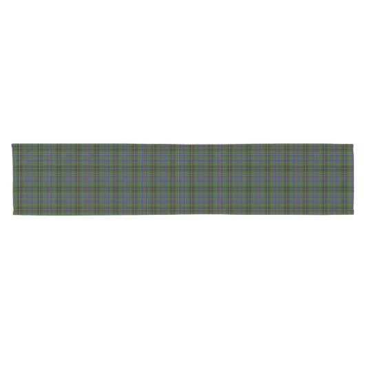 Old Scottish Clan MacInnes Tartan Pset Korte Tafelloper (Horizontaal)
