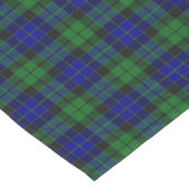 Old Scottish Clan MacKay Tartan Pset Korte Tafelloper (Hoek)