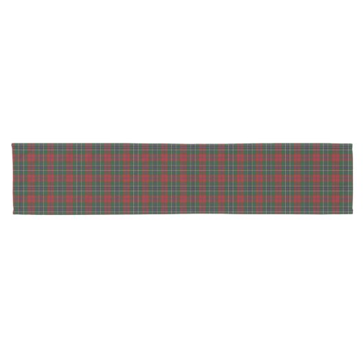 Old Scottish Clan MacLean Tartan Pset Korte Tafelloper (Horizontaal)