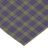 Old Scottish Clan MacLellan Tartan Pset Korte Tafelloper (Hoek)