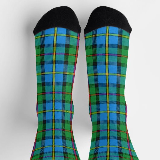 Old Scottish Clan MacLeod of Harris Tartan Sokken (Top)