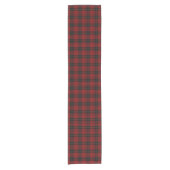 Old Scottish Clan MacQueen Tartan Pset Korte Tafelloper (Voorkant)