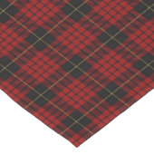 Old Scottish Clan MacQueen Tartan Pset Korte Tafelloper (Hoek)
