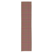 Old Scottish Clan Ogilvie Ogilvy Tartan Korte Tafelloper (Voorkant)