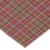 Old Scottish Clan Ogilvie Ogilvy Tartan Korte Tafelloper (Hoek)